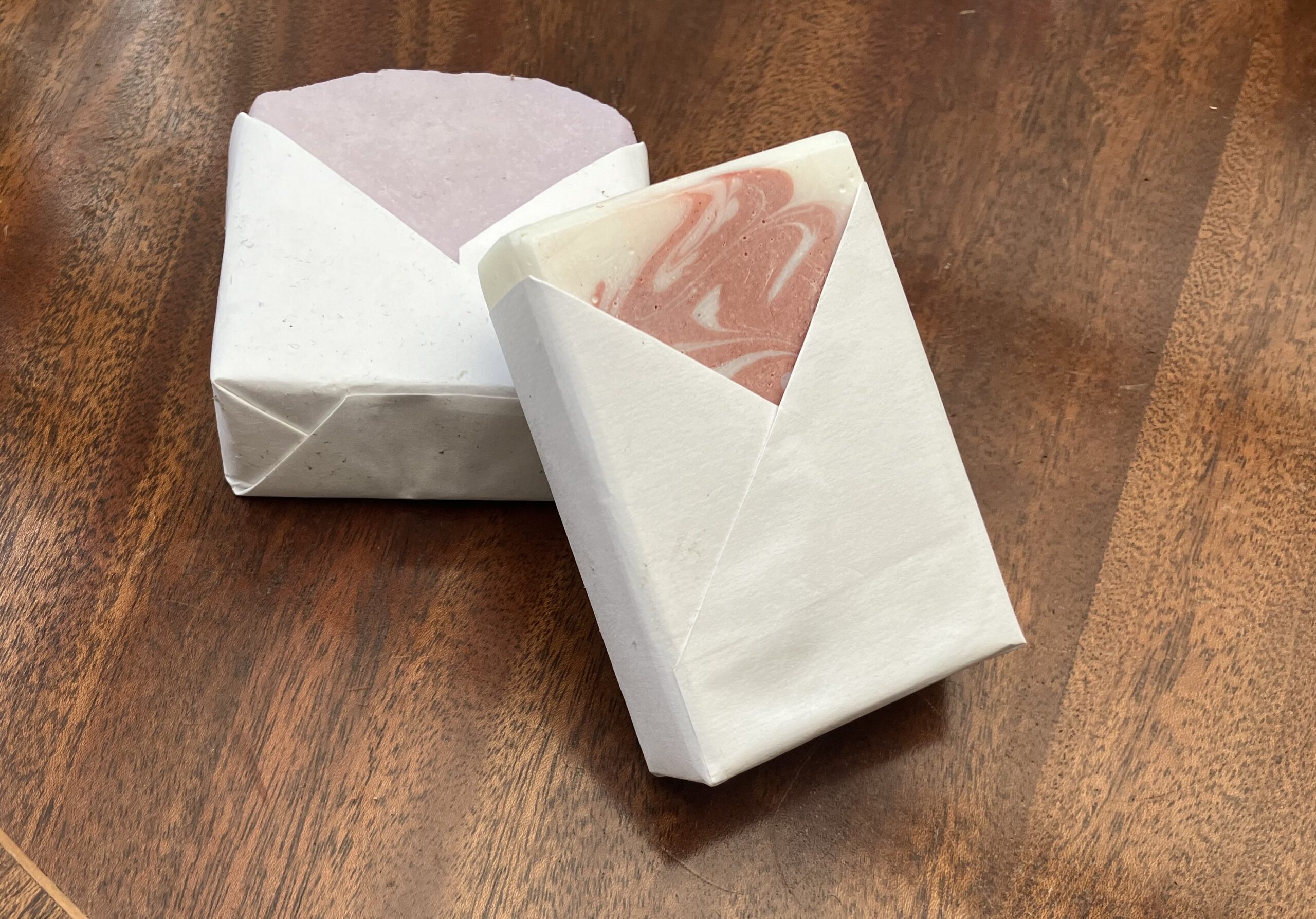 two bar of soap