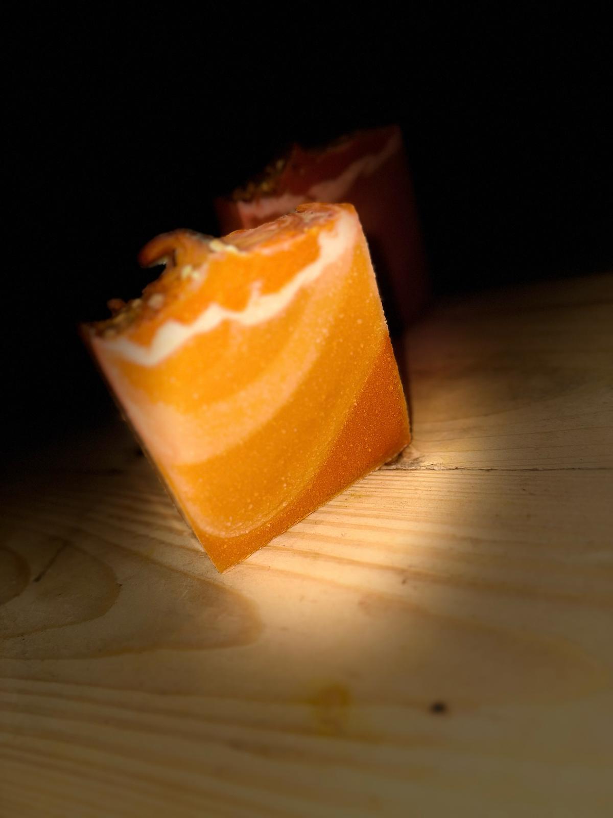 Orange soap Orange soap