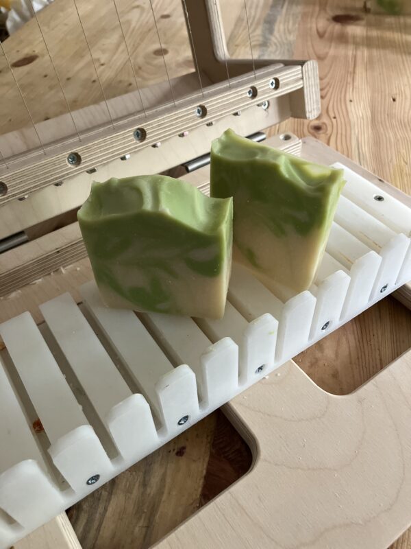 Lime green soap Lime green soap